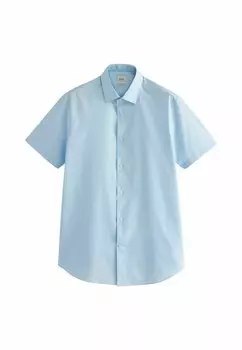 REGULAR FIT 2 Pack Short Sleeve Next, Классическая рубашка синий
