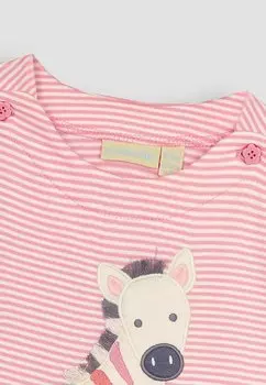 REGULAR FIT Applique JoJo Maman Bb, Футболка с принтом розово-розовый