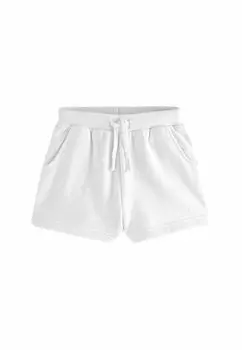REGULAR FIT Broderie Next, Шорты белый