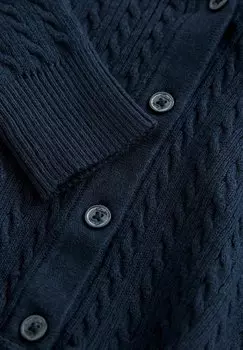 REGULAR FIT Clarks, Кардиган Clarks, темно-синий School Cable