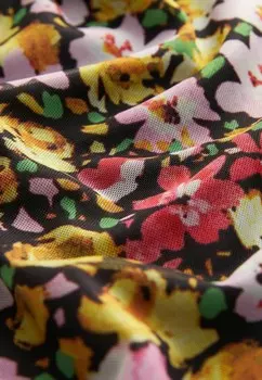 REGULAR FIT Detail Mini Next, Летнее платье разноцветный яркий цветочный