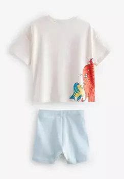 REGULAR FIT Disney Little Mermaid Set Next, Шорты светло-синий
