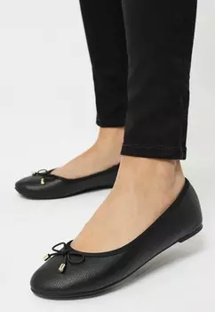REGULAR FIT Flat Bow Lipsy, Классические балетки черный