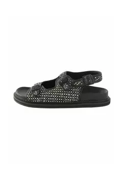 REGULAR FIT Forever Comfort Raffia Next, Сандалии черный белый