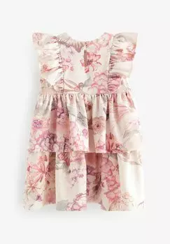 REGULAR FIT Frill Next, дневное платье розовый