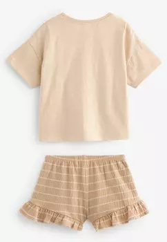 REGULAR FIT Frill Set Next, Шорты розовый