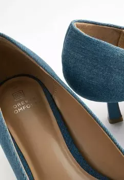 REGULAR FIT Next, Классические каблуки Next, синий Forever Comfort Jewel Trim Kitten