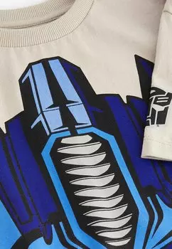 REGULAR FIT Next, принт на футболке Next, бежевый Transformers Licensed