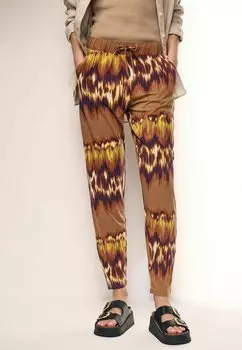 REGULAR FIT Next, Спортивные штаны Next, коричневый тай-дай Joggers Tall