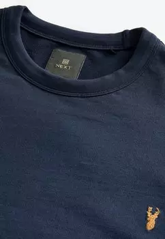 REGULAR FIT Next, Свитер Next, синий Lightweight Crew Neck