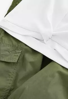 REGULAR FIT Parchute Set Next, Брюки-карго зеленый хаки