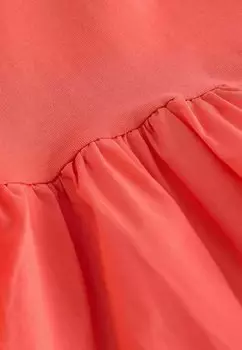 REGULAR FIT Puff Sleeve Next, Платье из джерси кораллово-розовый
