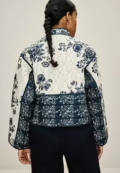 REGULAR FIT Quilted Floral Next, Легкая куртка белый