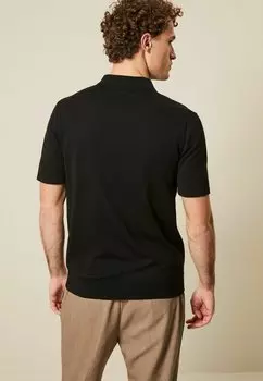 REGULAR FIT Short Sleeve Next, Рубашка-поло черный