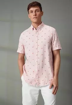 REGULAR FIT Short Sleeve Next, Рубашка розовый