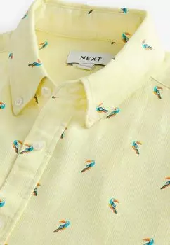 REGULAR FIT Short Sleeve Next, Рубашка желтый