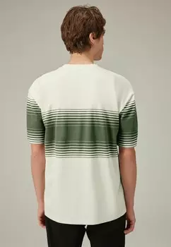 REGULAR FIT Smart Colour Block Next, Футболка с принтом бежевый