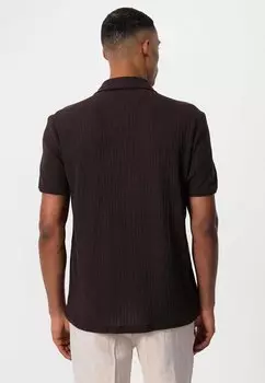 REGULAR FIT Zagreb Short Sleeved Antioch, Рубашка коричневый