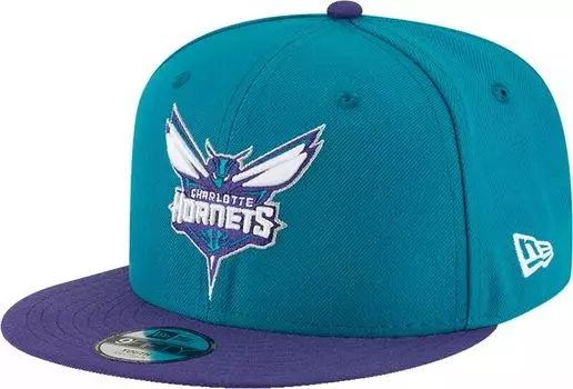 Регулируемая бейсболка New Era Youth Charlotte Hornets 9Fifty