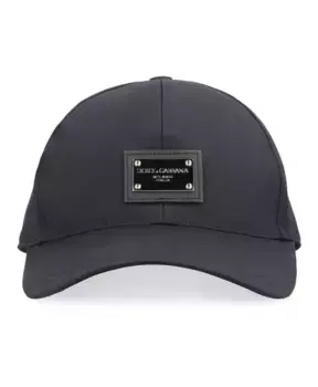 Регулируемая бейсболка с логотипом Dolce & Gabbana, синий