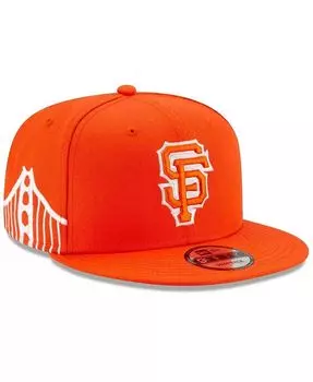 Регулируемая кепка Big Boys Orange San Francisco Giants City Connect 9FIFTY Snapback New Era, оранжевый