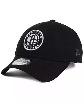 Регулируемая кепка Brooklyn Nets League 9FORTY New Era, черный