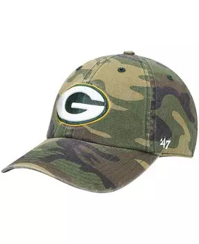Регулируемая кепка Green Bay Packers Woodland Clean Up '47 Brand