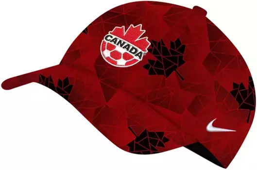 Регулируемая кепка из джерси Nike Canada 2023 с крючками