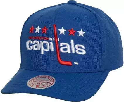 Регулируемая кепка Mitchell & Ness Washington Capitals Ground Snapback