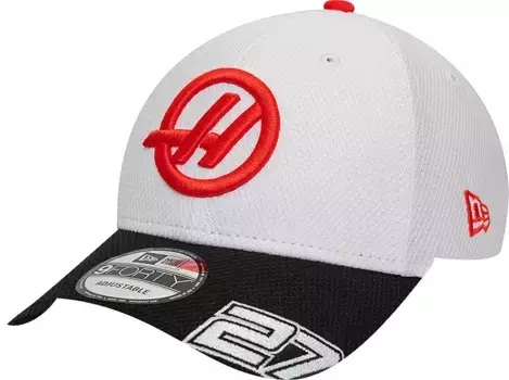 Регулируемая кепка New Era для взрослых Haas Racing Nico Hulkenberg #27 9Forty