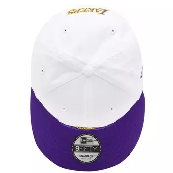 Регулируемая кепка New Era Los Angeles Lakers 9Fifty, белый