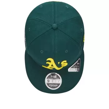 Регулируемая кепка New Era Oakland Athletics 9Fifty, зеленый