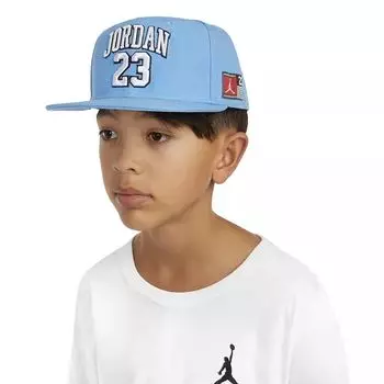 Регулируемая кепка с плоскими полями Jordan Youth Jersey из джерси