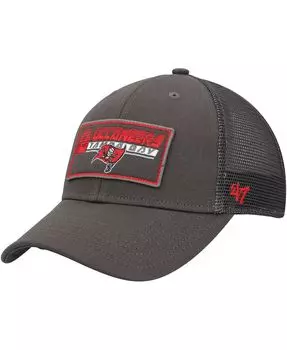 Регулируемая кепка Youth Boys Pewter Tampa Bay Buccaneers Levee Mvp Trucker '47 Brand