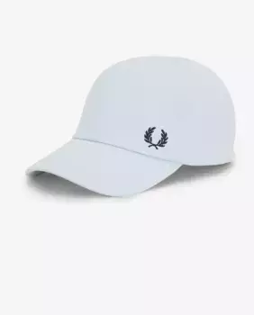 Регулируемая однотонная мужская кепка Fred Perry, голубой
