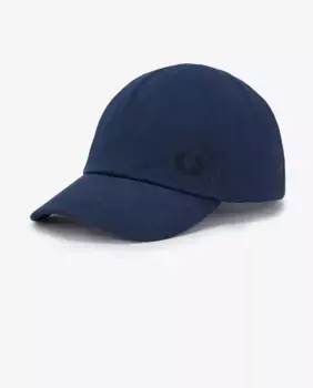 Регулируемая однотонная мужская кепка Fred Perry, синий