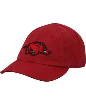 Регулируемая шапка для новорожденных Cardinal Arkansas Razorbacks Mini Me Top of the World, красный