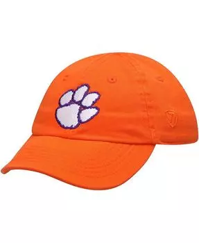 Регулируемая шапка для новорожденных оранжевого цвета Clemson Tigers Mini Me Top of the World, оранжевый