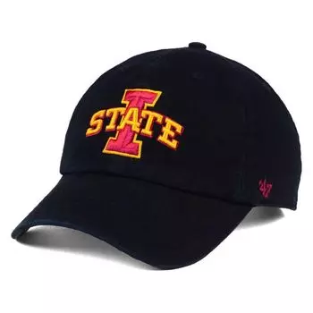 Регулируемая шапка Iowa State Cyclones '47 Clean Up - черная