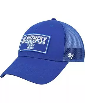 Регулируемая шапка Royal Kentucky Wildcats Levee Trucker для больших мальчиков и девочек '47 Brand, синий