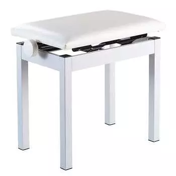 Регулируемая скамья для фортепиано Korg, белая PC300WHMP