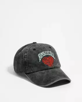 Регулируемая женская шапочка с вышивкой Bimba y Lola, чёрный