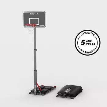 Регулируемое (от 2,4 до 3,05 м) баскетбольное кольцо на складной подставке B100 Easy Box Tarmak