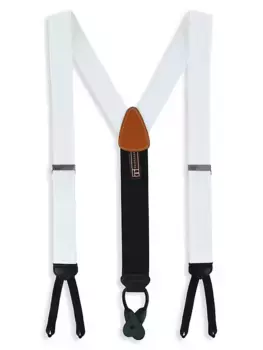Регулируемые эластичные подтяжки Trafalgar, белый