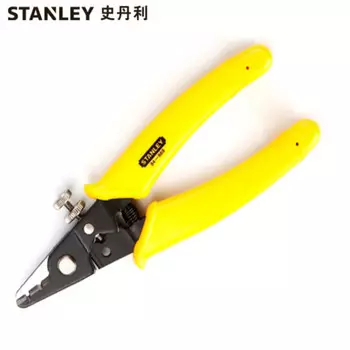 Регулируемые клещи для зачистки оптоволоконного кабеля Stanley: диапазон обжима 0,125–0,25 мм 84-869-22