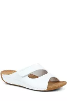 Регулируемые мюли Pavers, белый