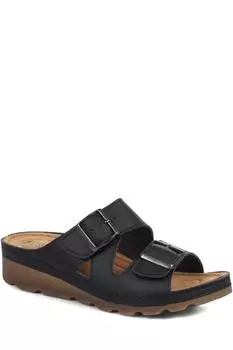 Регулируемые сандалии-мулы Pavers, черный