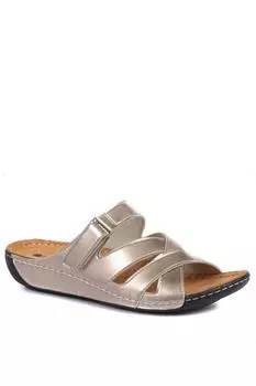 Регулируемые сандалии Pavers, металлик