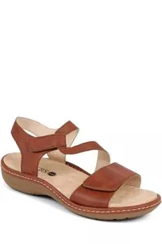 Регулируемые сандалии с сенсорной застежкой Pavers, коричневый