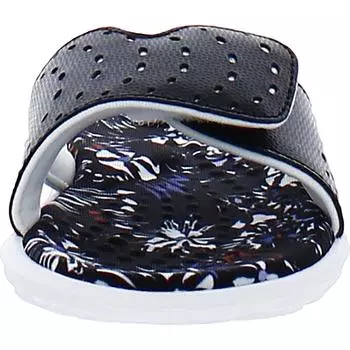 Регулируемые шлепанцы для бассейна Ignite Pro Girls Little Kids Under Armour, черный